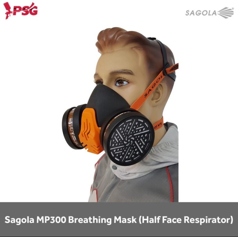 Sagola MP300 Breathing Mask (Half Face Respirator) - Pusatspraygun.com