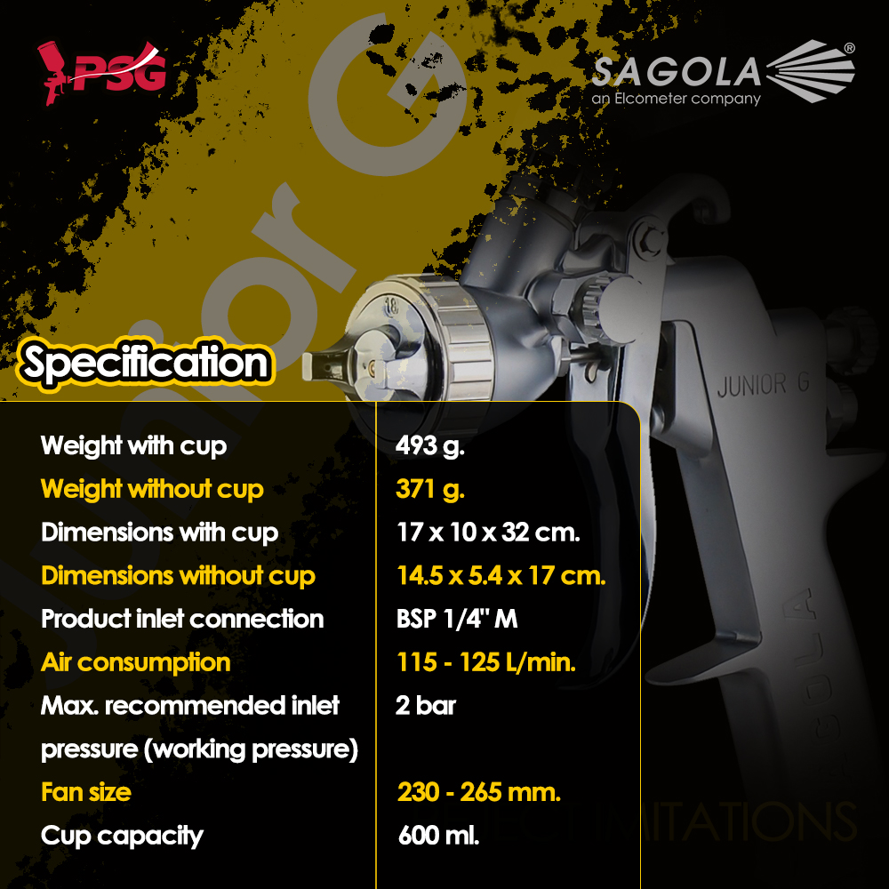 SAGOLA JUNIOR G GRAVITY (GUN + CUP) - Image 3