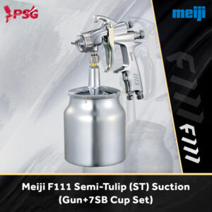 Meiji F111 Suction Spraygun Semi-Tulip (Gun + Cup 7SB)