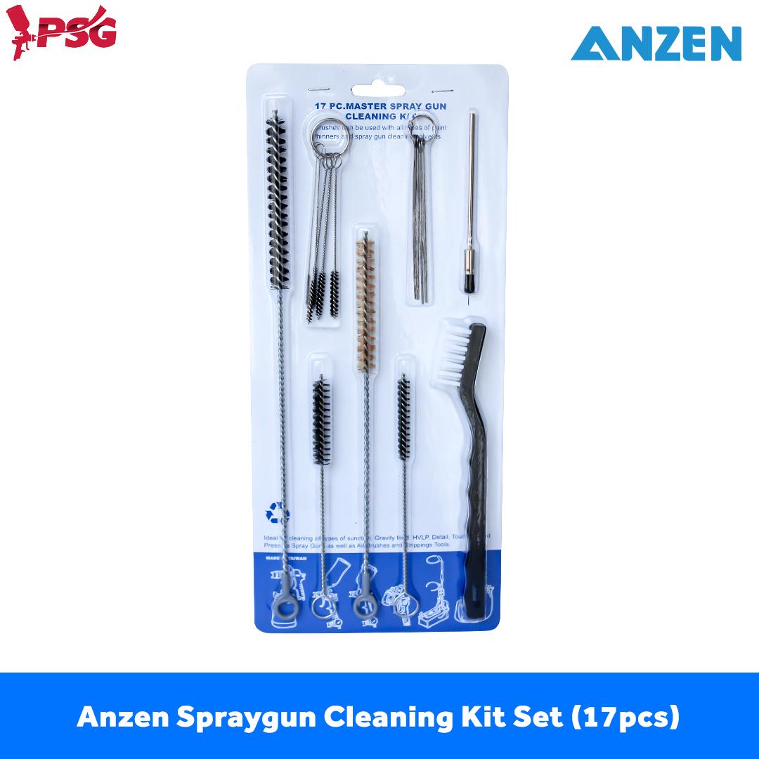 Anzen Spraygun Cleaning Kit Set - 17pcs