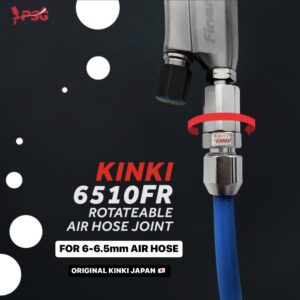 Kinki 6510FR Rotatable Air Hose Joint (Untuk Selang Angin 6-6.5mm)
