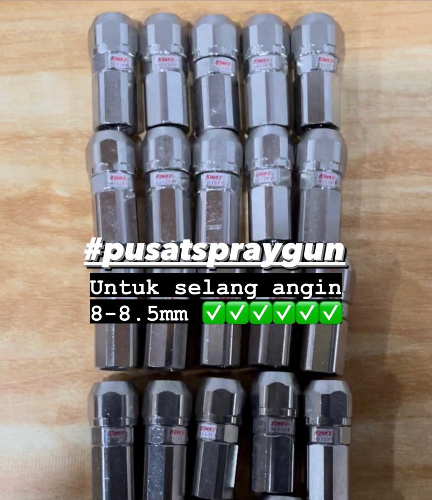 Kinki 8510FR Rotatable Air Hose Joint (Untuk Selang Angin 8-8.5mm) - Image 3