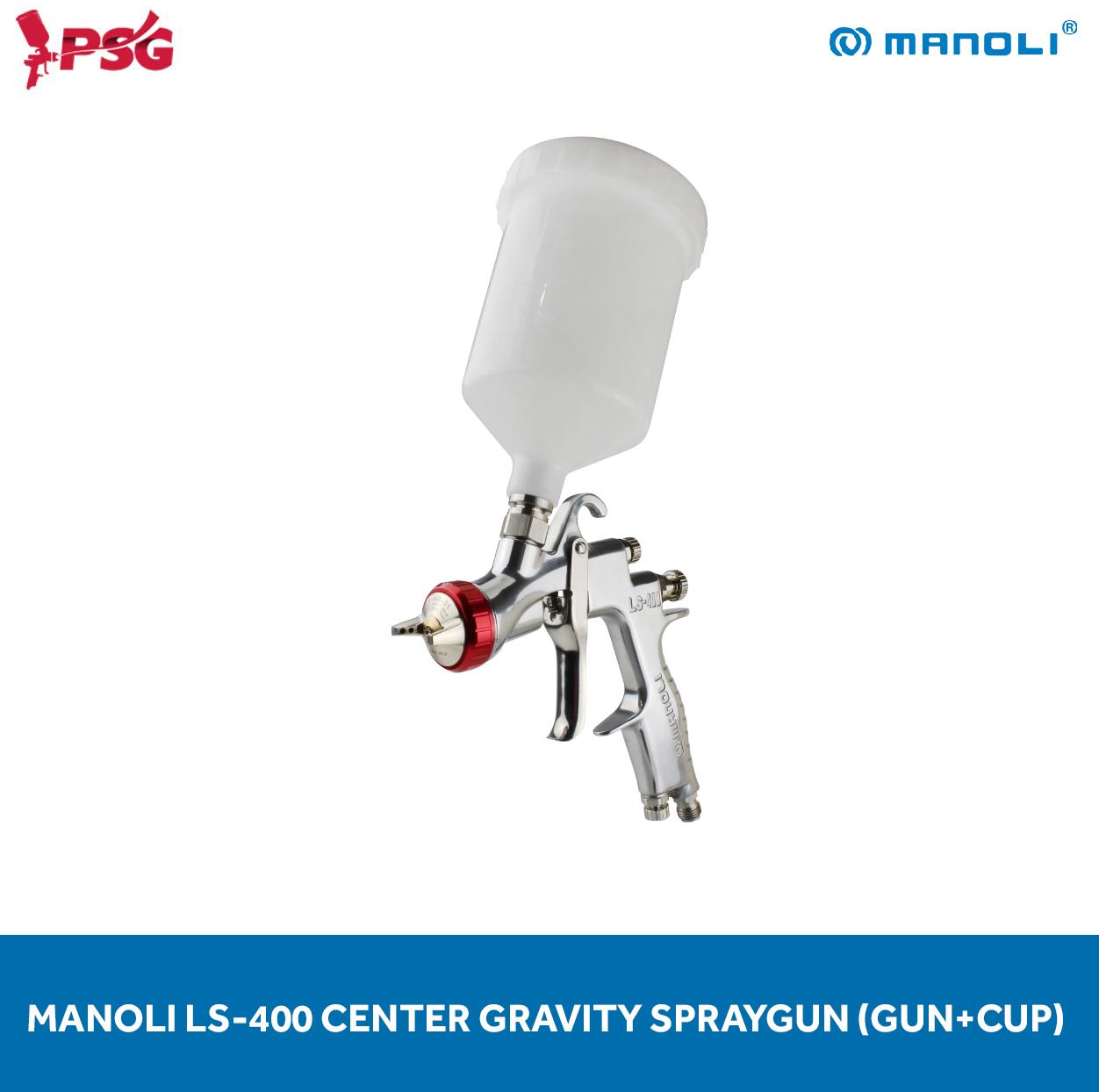 MANOLI LS-400 CENTER GRAVITY SPRAYGUN (GUN+CUP)