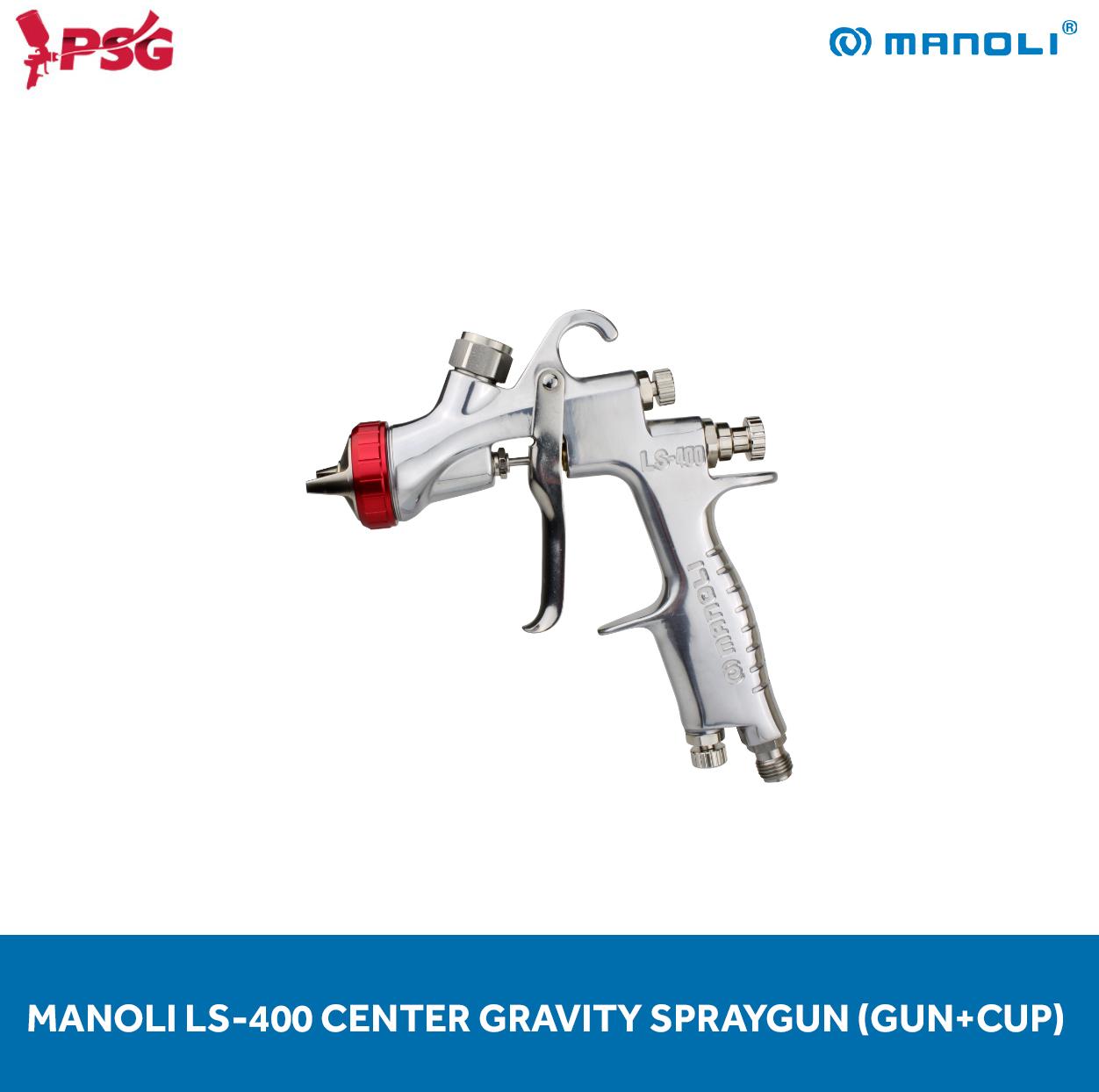 MANOLI LS-400 CENTER GRAVITY SPRAYGUN (GUN+CUP) - Image 2