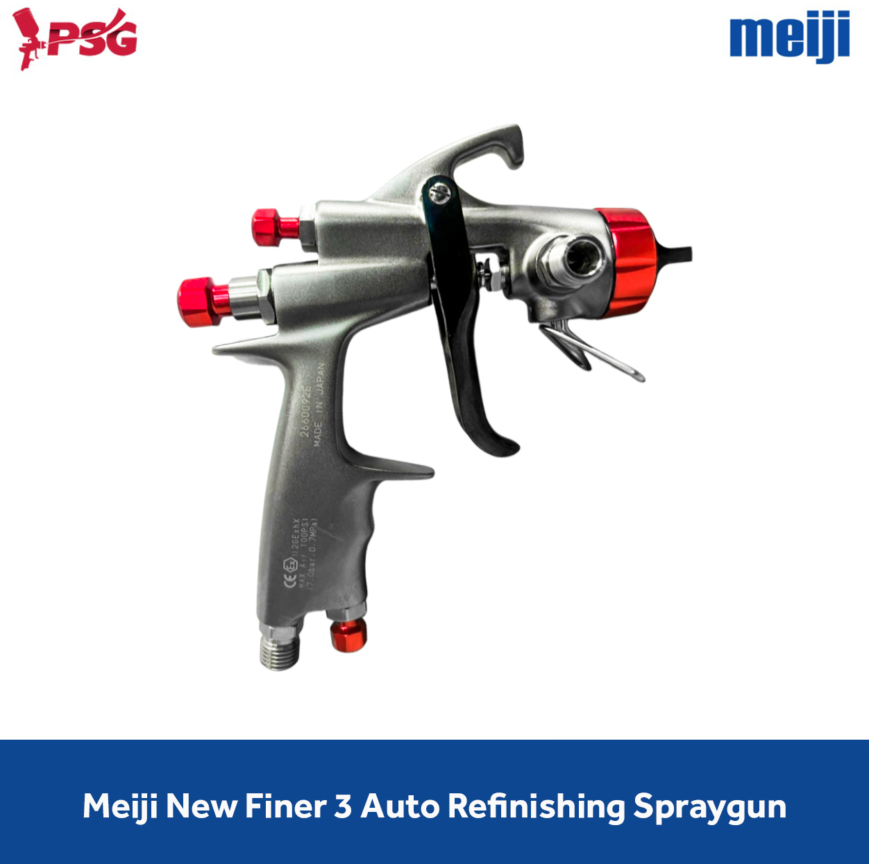 MEIJI SPRAYGUN ALL NEW FINER 3 set 4GD CUP (OPEN PO) - Image 5