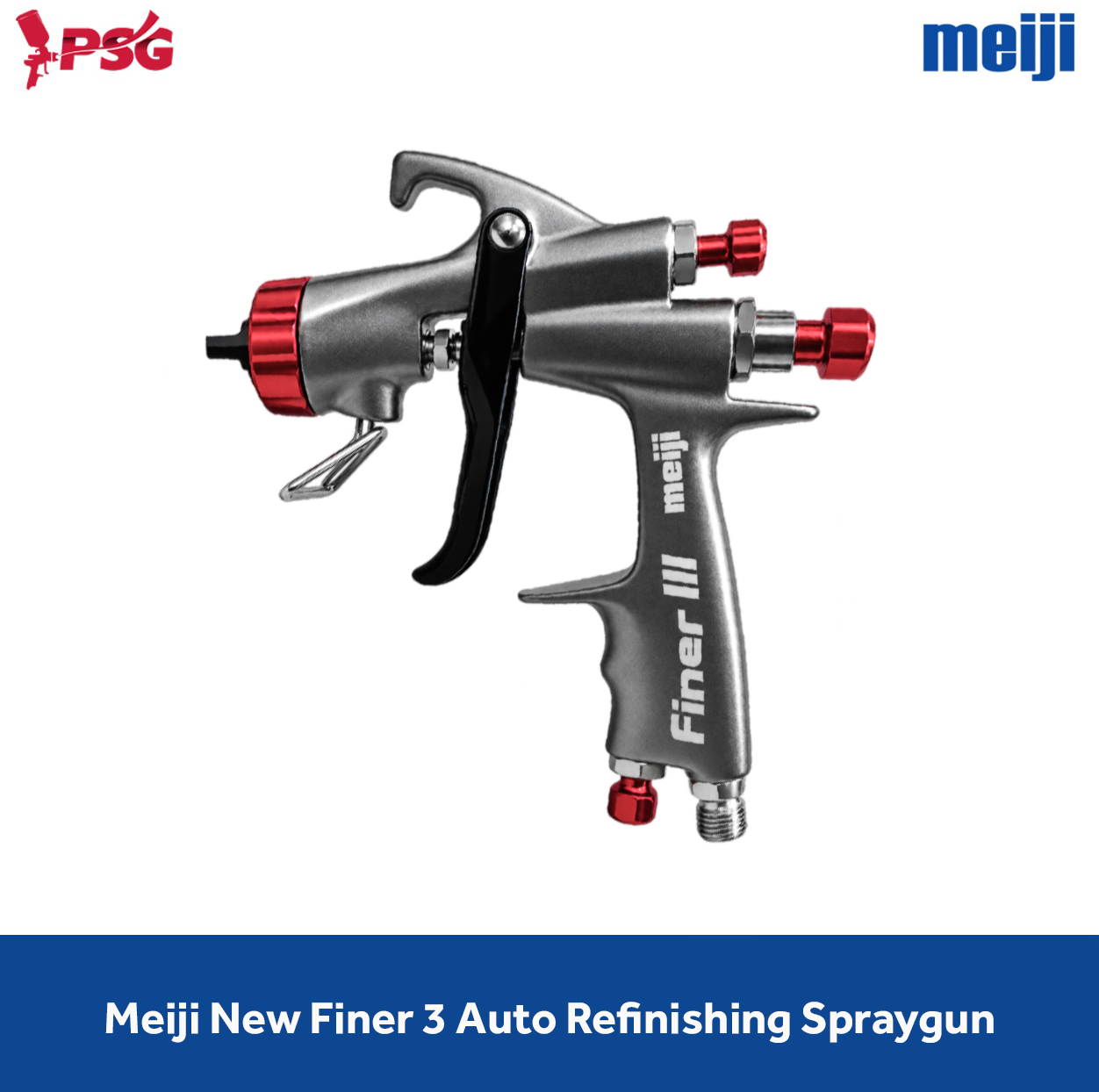 MEIJI SPRAYGUN ALL NEW FINER 3 set 4GD CUP (OPEN PO) - Image 4