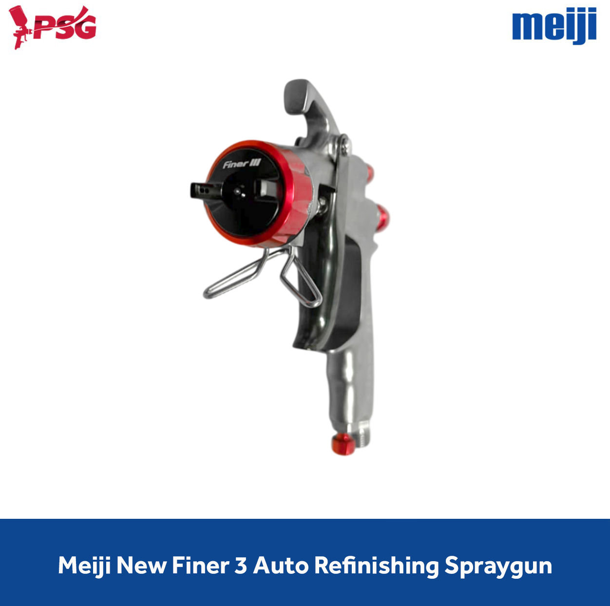 MEIJI SPRAYGUN ALL NEW FINER 3 set 4GD CUP (OPEN PO) - Image 3