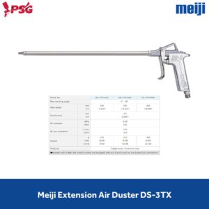 Meiji DS-3TX Extension Air Duster (100/300/500mm Barrel Length Option)