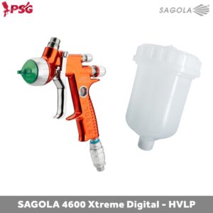 Sagola 4600 Xtreme Digital Gravity Spraygun Set - HVLP
