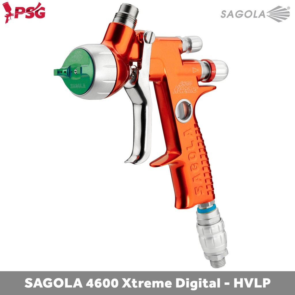 Sagola 4600 Xtreme Digital Gravity Spraygun Set - HVLP - Image 3