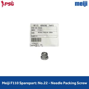 Meiji F110 Sparepart: No.22 - Needle Packing Screw (416445)