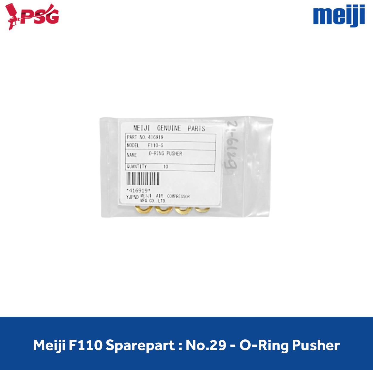Meiji F110 Sparepart: No.29 - O-Ring Pusher (416919)