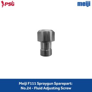 Meiji F111 Spraygun Sparepart: No.24 - Fluid Adjusting Screw