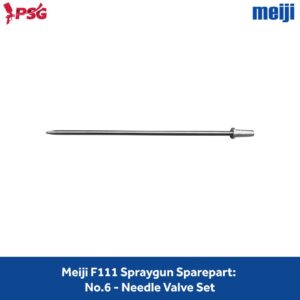 Meiji F111 Spraygun Sparepart: No.6 - Needle Valve Set