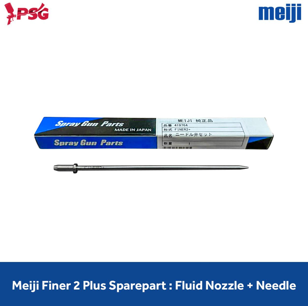 Meiji Finer 2 Plus Sparepart: Nozzle + Needle Set - Image 2