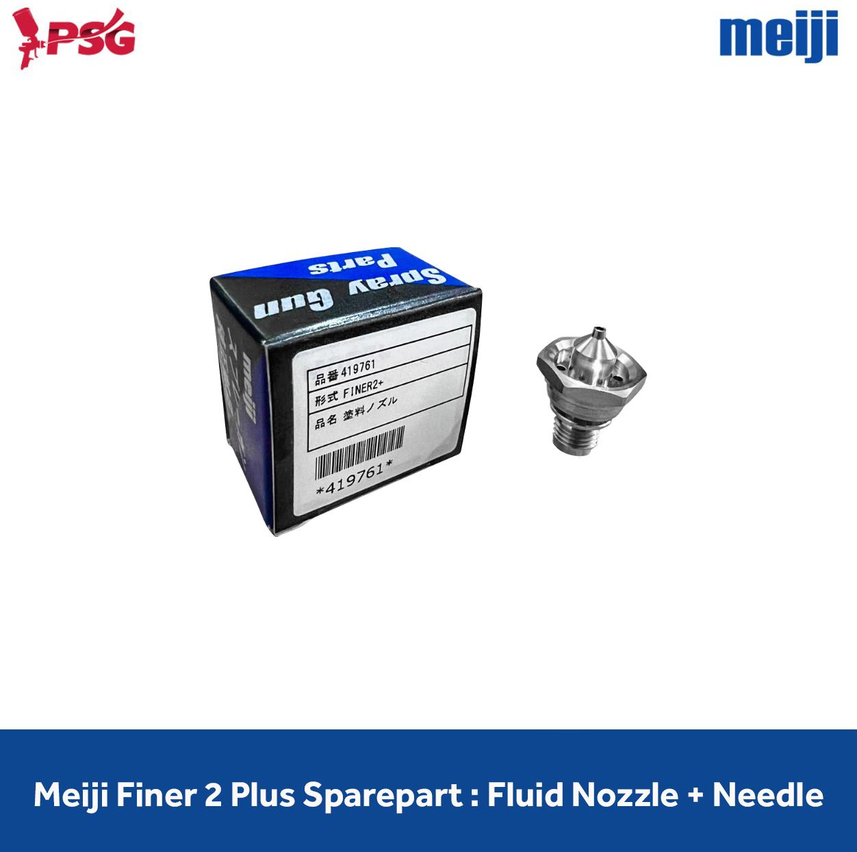 Meiji Finer 2 Plus Sparepart: Nozzle + Needle Set - Image 3