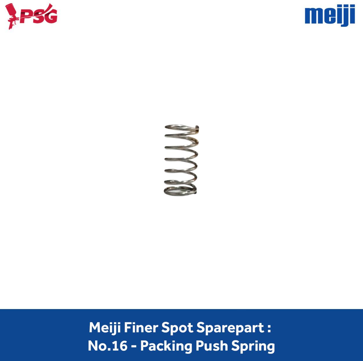 Meiji Finer Spot Sparepart: No.16 - Packing Push Spring (419450) - Image 2