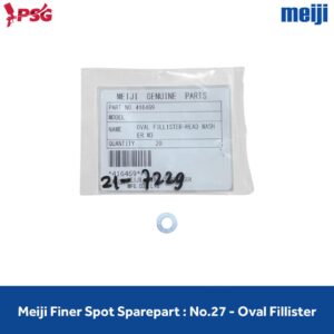 Meiji Finer Spot Spraygun Sparepart: No.27 - Oval Fillister Head Washer M3 (416469)