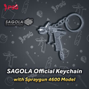 Gantungan Kunci Spraygun Sagola 4600 (Ganci / Keychain) MERCHANDISE RESMI SAGOLA